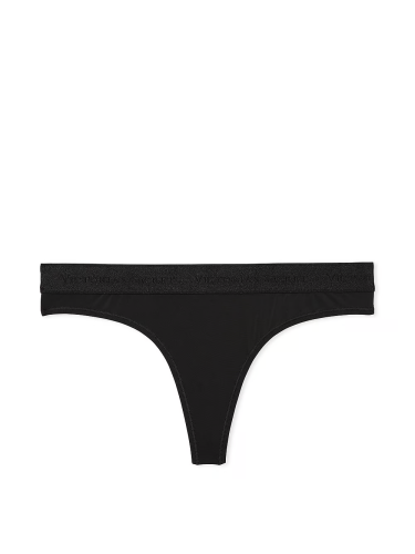 Трусики Logo Micro Thong Panty Black