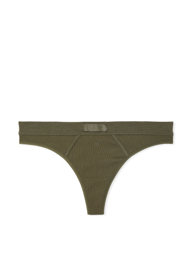 Трусики Logo Cotton Thong Panty Cotton Casual Olive