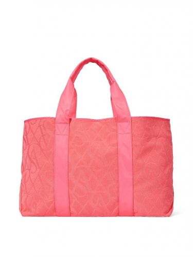 Сумка The VS Terry Beach Bag Pink Cocktail від Victoria's Secret