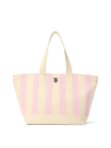Сумка Canvas Tote Pink Stripe