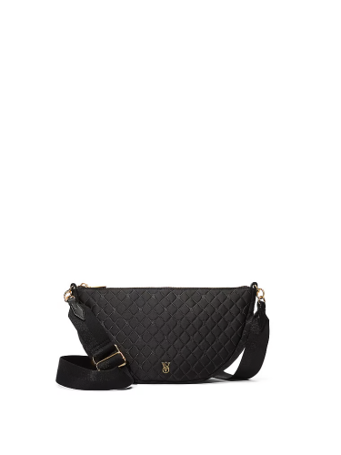 Сумка Sling Crossbody Bag Black Satin