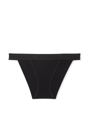 Трусики Logo Micro Tanga Panty Black