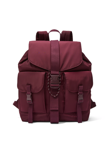 Рюкзак PINK Nylon Cargo Backpack Wild Rose