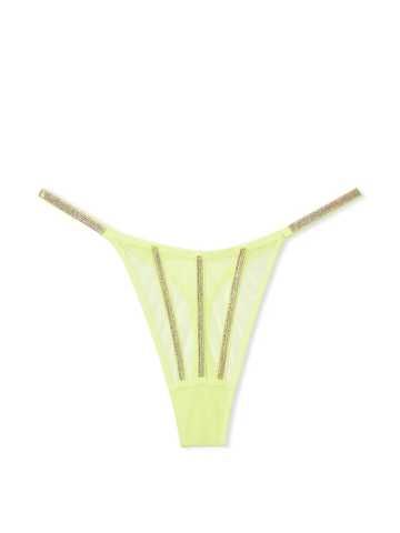 Трусики Sheer Shine Thong Panty Citron Glow