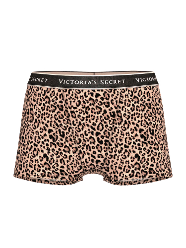Трусики Logo Cotton High-Waist Boyshort Panty Leo