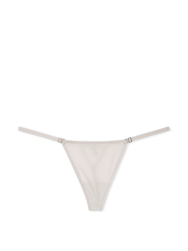 Трусики Very Sexy Starstruck Hardware Adjustable V-String Panty Grey