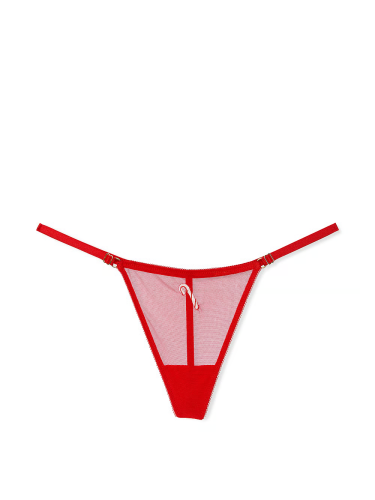 Трусики Very Sexy Flirty Mesh V-String Panty Lipstick