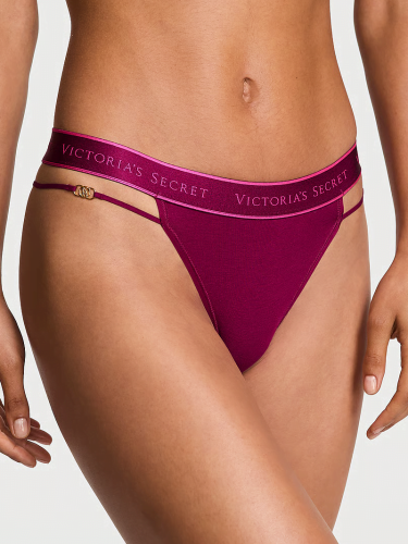 Трусики Logo Cotton Strappy Thong Panty Fresh Jam