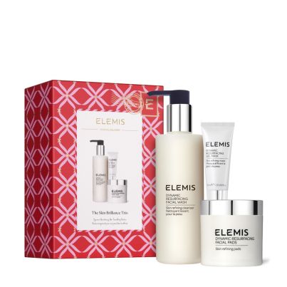 Подарункове тріо для сяяння та шліфовки шкіри The Skin Brilliance Trio Dynamic Resurfacing ві Elemis