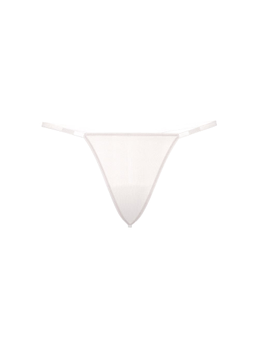 Трусики Scattered Shine Strap V-String Panty Coconut White