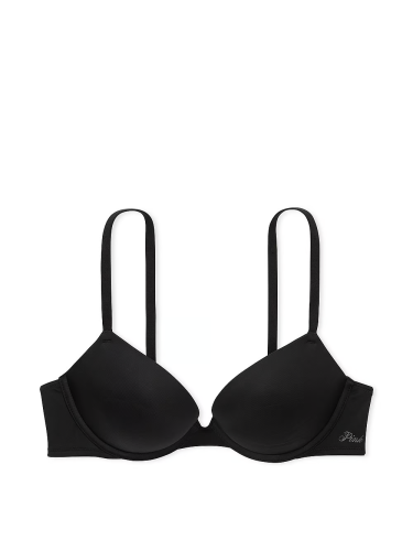Бюстгальтер PINK Wear Everywhere Super Push-Up Bra Black