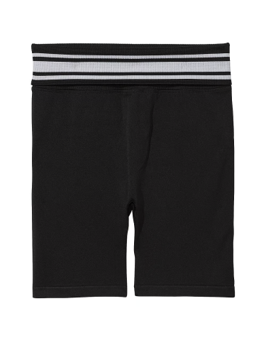Спортивні шорти PINK Flip It Seamless Foldover Shorts Black