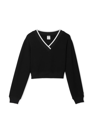 Светр Premium Fleece V-Neck Pullover чорний