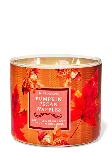 Ароматизована свічка Pumpkin Pecan Waffles 3 Wick Candle