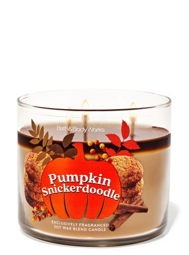 Ароматизована свічка Pumpkin Snickerdoodle 3-Wick Candle