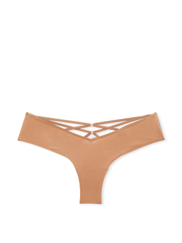 Трусики Strappy Back High-Leg Cheeky Panty Toffee