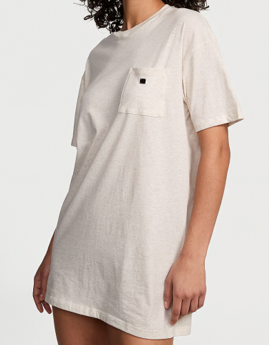 Нічна сорочка Oversize Cotton Sleep Tee Natural Heather