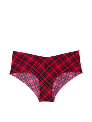 Трусики No-show Cheeky Panty Red Plaid