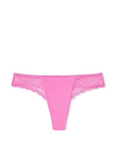 Трусики Cotton Thong Panty Pink