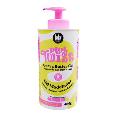 Баттер-гель для моделювання кучерів і локонів Plot Twist Guava Butter Gel Lola Cosmetics