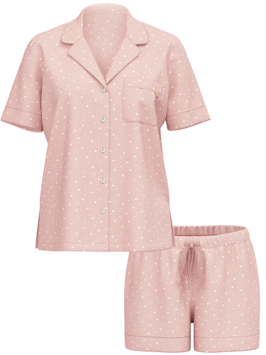 Піжама Modal Short Pajama Set Pink Zinc Shimmer