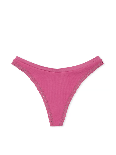 Трусики Seamless High-Leg Thong Panty PINK Midnight Mauve