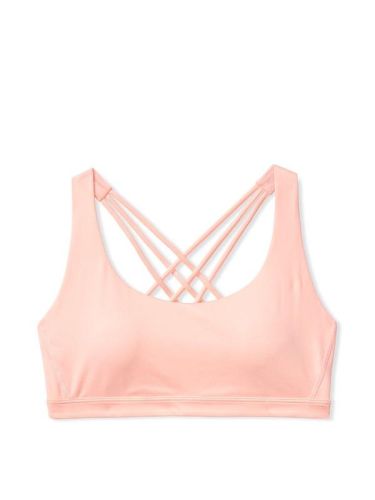 Спортивний топ Strappy Back Light Impact Sports Bra Apricot