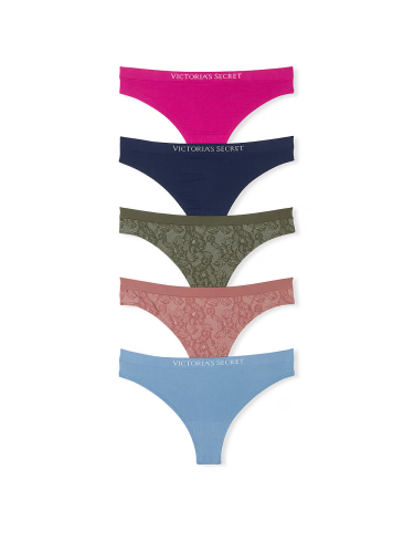 Набір трусиків 5-Pack Seamless Thong Panties