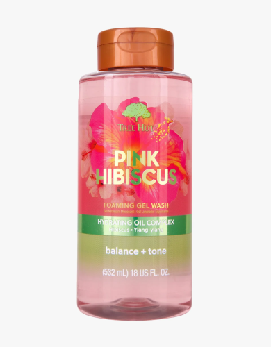 Гель для душу Pink Hibiscus Foaming Gel Wash Tree Hut