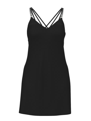 Нічна сорочка сатинова Scattered Shine Strap Satin Strappy-Back Slip