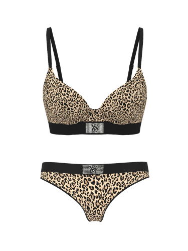 Комплект білизни Perfect Shape Shine Patch Push-Up Bra Leo