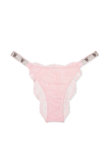 Трусики Shine Strap Brazilian Panty Blossom Pink