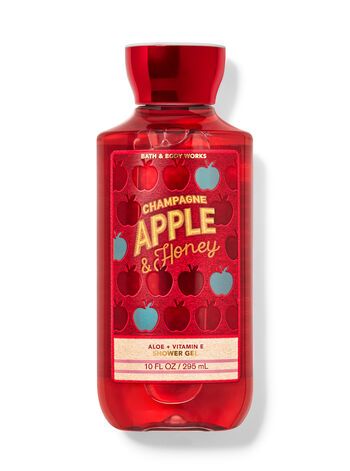 Парфумований гель для душу Champagne Apple & Honey від Bath and Body Works
