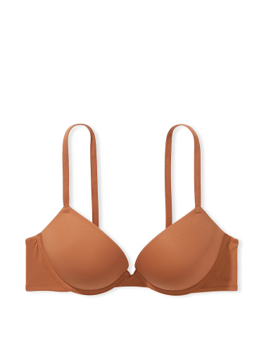 Бюстгальтер PINK Wear Everywhere Super Push-Up Bra Caramel