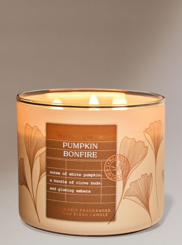 Ароматизована свічка Pumpkin Bonfire 3-Wick Candle