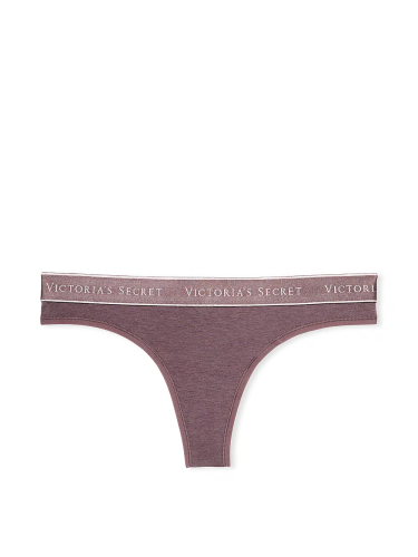 Трусики Logo Cotton Thong Panty Cocoa Blush