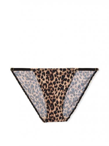 Регулируемая струнная бикини Panty Classic Leopard Print Victoria's Secret