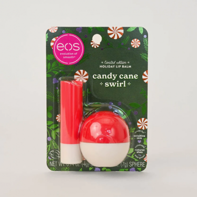 Набір бальзамів Candy Cane Swirl від EOS