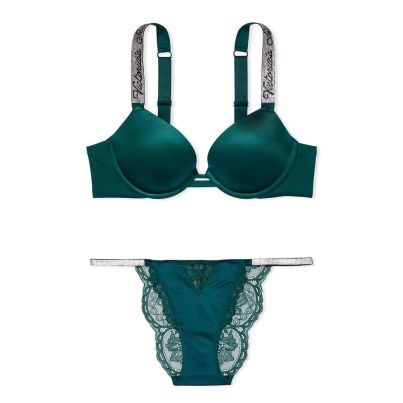 Комплект Shine Strap Push-Up Bra & Shine Panty Panty