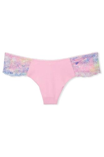 Трусики Victoria's Secret No-Show Thong Panty  Soft Pink Ambre