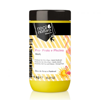 Маска для живлення та зволоження волосся Pro-Mar & Piscina Real Natura