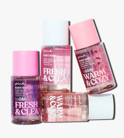 Парфумований спрей Fresh & Clean bubbly mini Victoria's Secret Pink