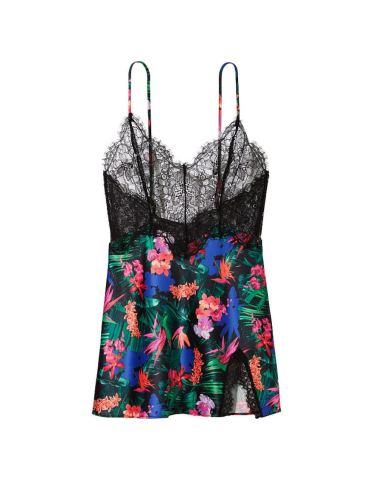 Нічна сорочка Lace Slip Dress Moonlit Tropic