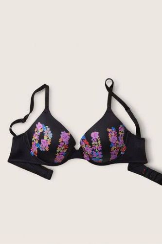 Бюстгальтер Wear Everywear T-Shirt Lightly Lined Logo Pink Flowers