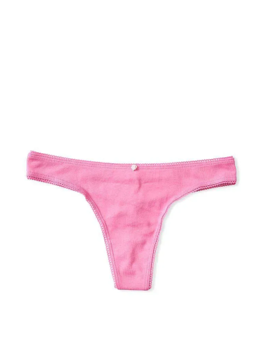Трусики Cotton Thong Panty Pink