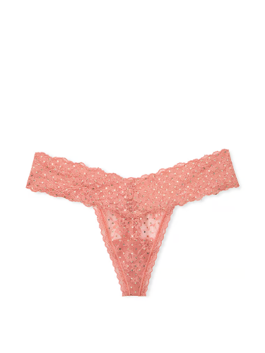 Трусики Lacie Thong Panty Dutchess Pink Shimmer Dots