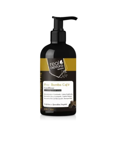 Кондиціонер для відновлення та зміцнення волосся Pro-Bomba Cafe Real Natura 300 мл