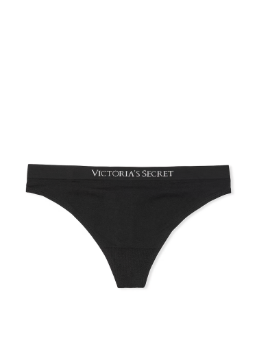 Трусики Victoria's Secret Seamless Thong Panty Black