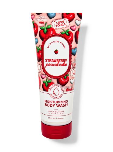 Парфумований гель для душу Strawberry Pound Cake Moisturizing Body Wash