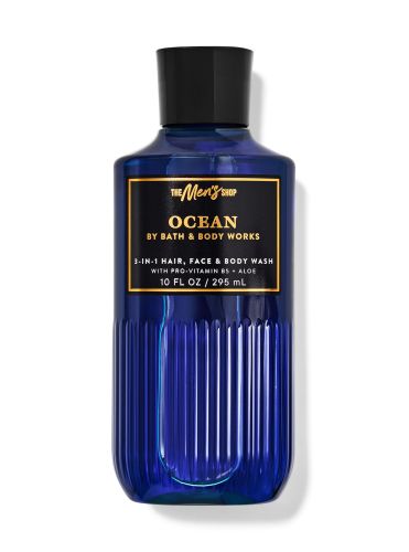 Парфумований гель для душу Ocean 3-in-1 Hair, Face & Body Wash